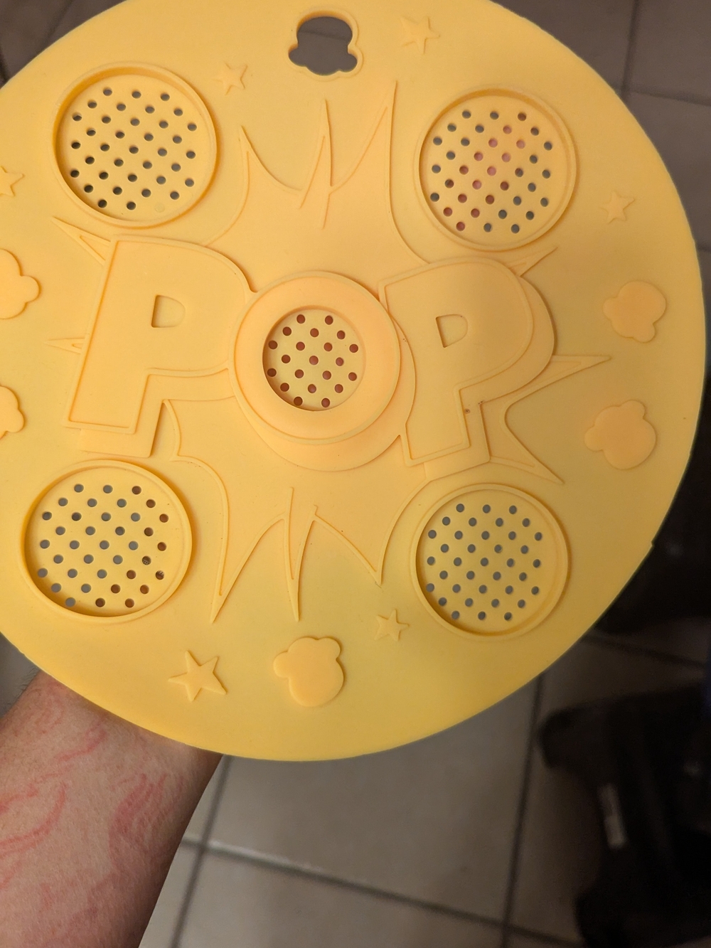 Popcorn Lid 10 Inch